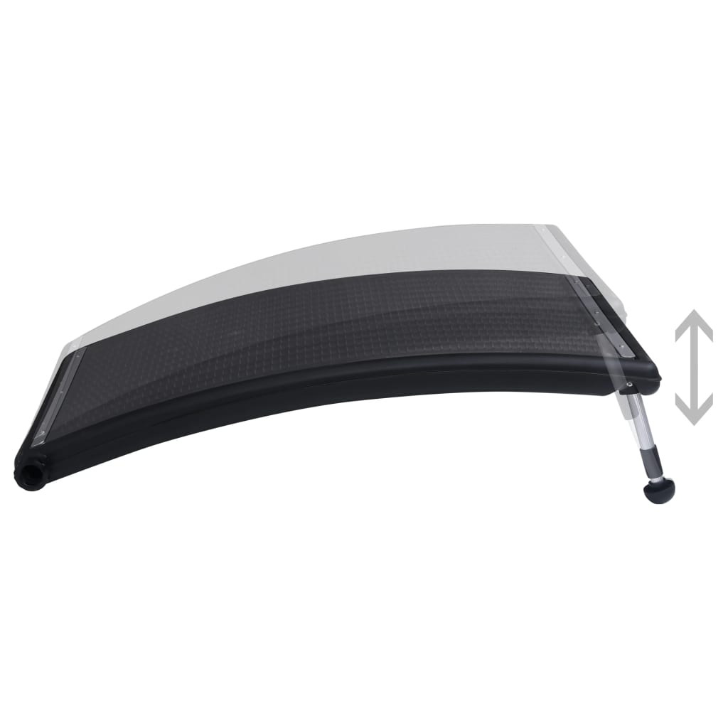 NNEVL Curved Pool Solar Heating Panel 110x65 cm