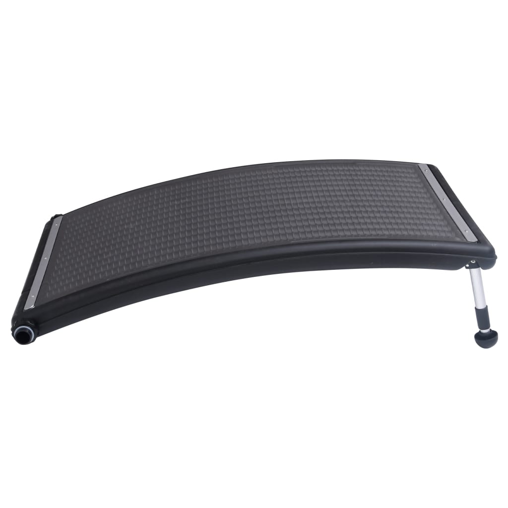 NNEVL Curved Pool Solar Heating Panels 2 pcs 110x65 cm